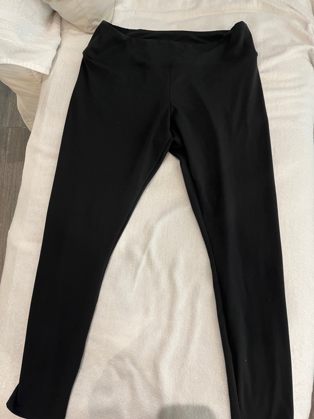 Express Black Kids Leggings - Solid Stretch Bottoms